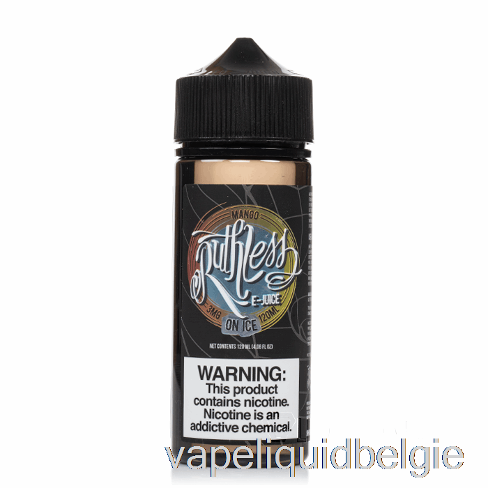 Vape België Mango Op Ijs - Meedogenloze Damp - 120ml 0mg